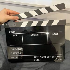 Decorative Film Slate Clap Board